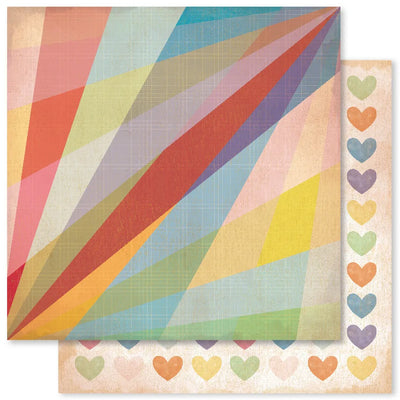 Grow with Love B Papier 12x12 (Paquet en vrac de 12) 33087