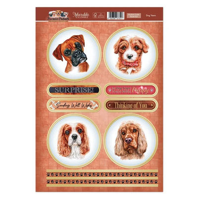 Feuille de toppers « Années de chien »