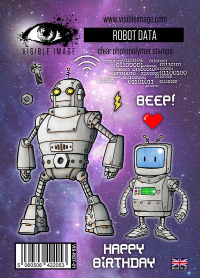 Ensemble de tampons Visible Image Robot Data - A6