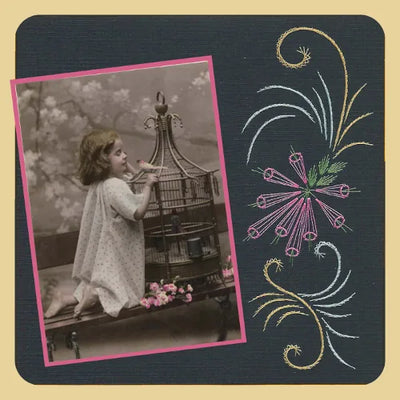 Patron de broderie - Surprise joyeuse