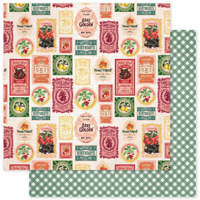 Meadowbrook Farm Basics B 12 x 12 Papier (Paquet en vrac de 12 pièces) 35049