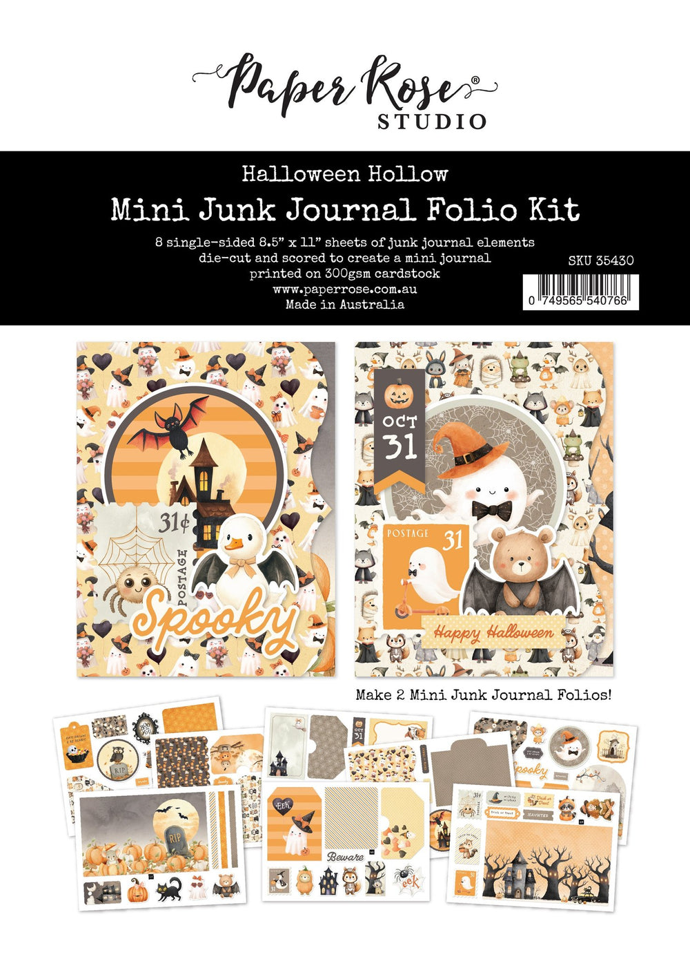 Halloween Hollow Mini Folio Kit 35430 — Ecstasy Crafts