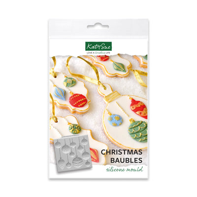 Christmas Baubles Silicone Mould