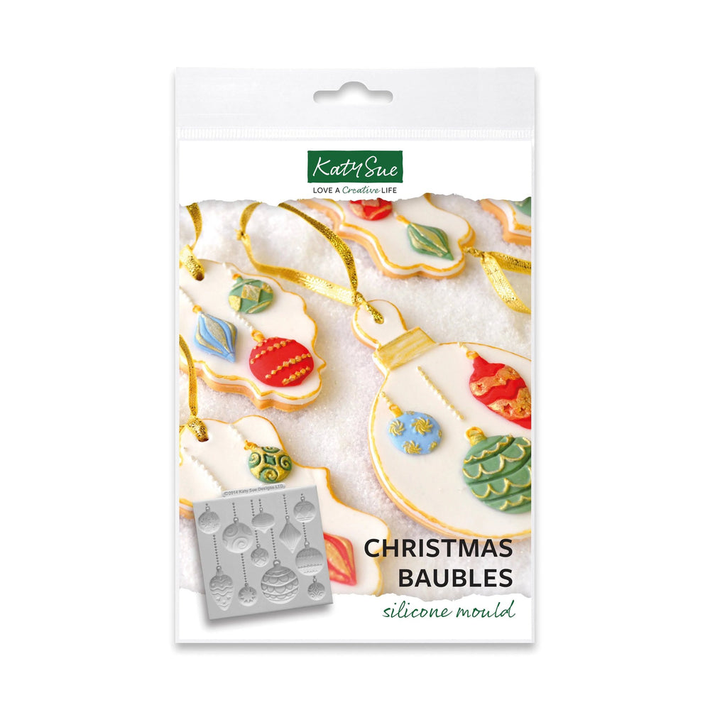 Christmas Baubles Silicone Mould — Ecstasy Crafts