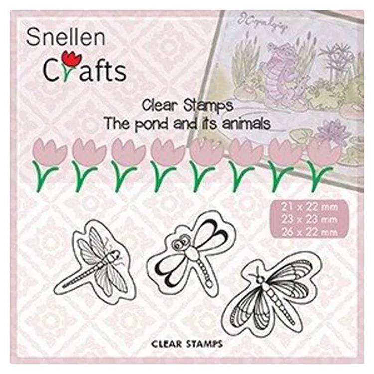 Tampons Clairs Papillons Snellen Crafts
