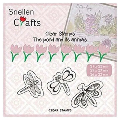 Tampons Clairs Papillons Snellen Crafts