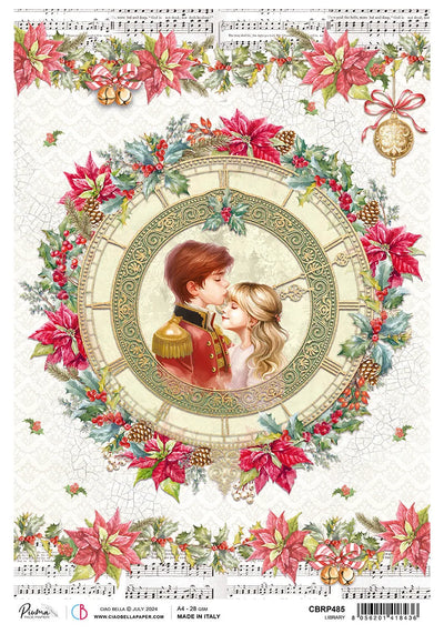 Papier de riz A4 Tender Love - 5 feuilles