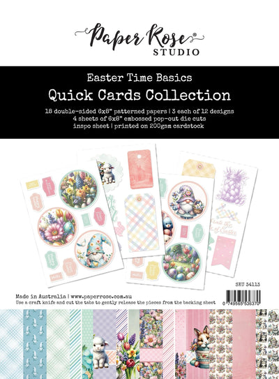 Kit de Cartes Rapides "Easter Time Basics" 34113