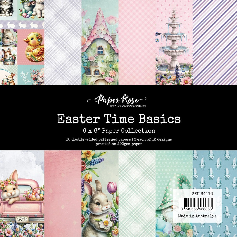 Collection de papier "Easter Time Basics" 6x6 34110