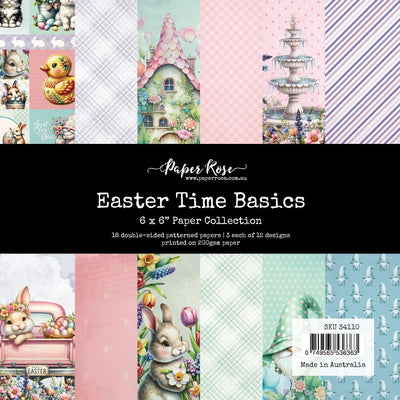 Collection de papier "Easter Time Basics" 6x6 34110