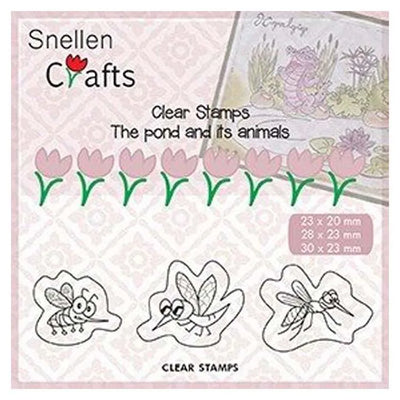 Tampons transparents Snellen Crafts : Insectes