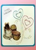 Patron de broderie KC - Coeurs ballons