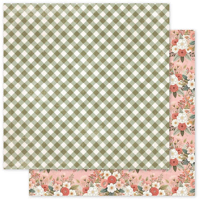 Papier Strawberry Friends Basics D 12 x 12 (Paquet en vrac de 12) 34896