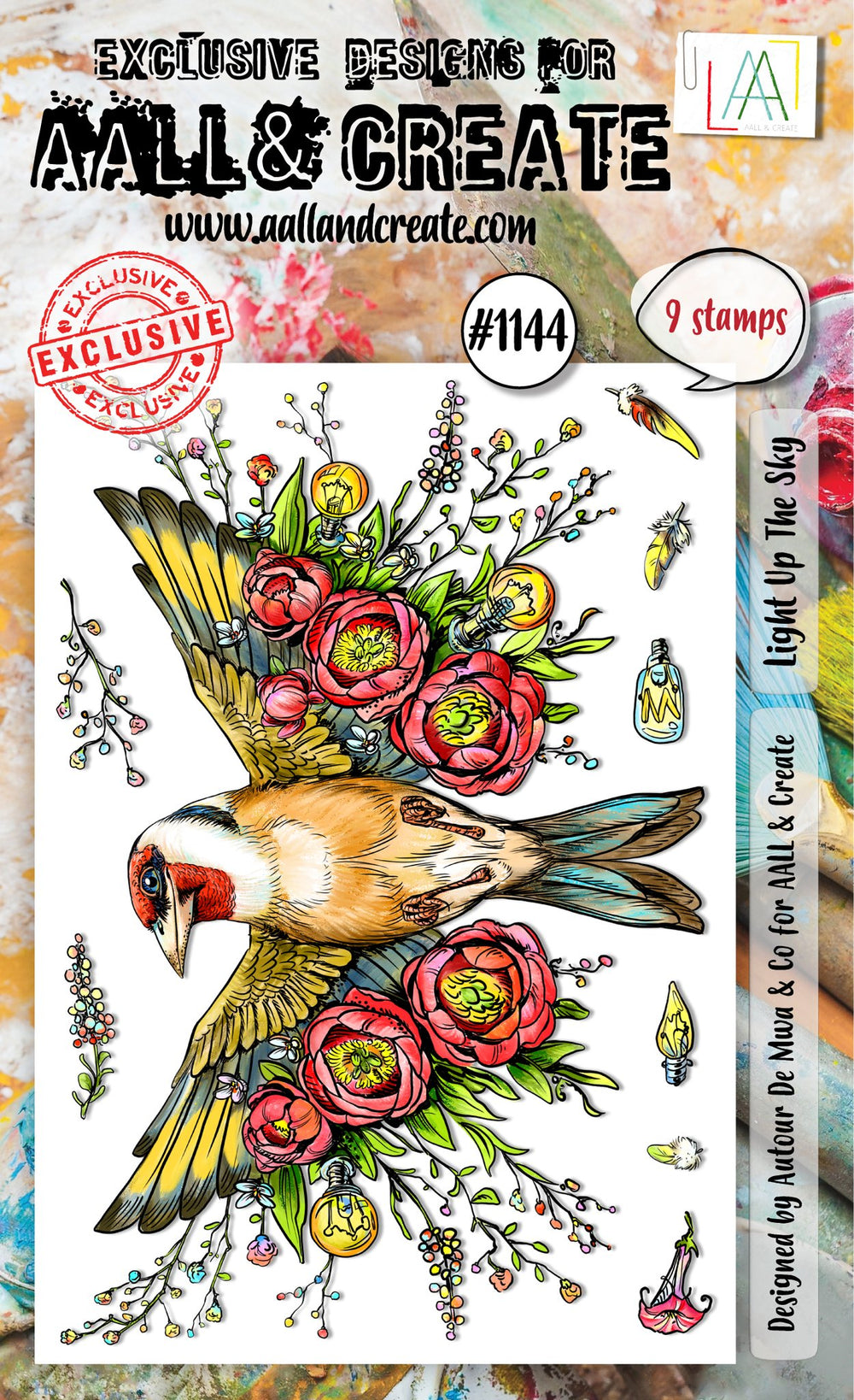 AALL and Create - A6 Stamp Set - Light Up The Sky — Ecstasy Crafts