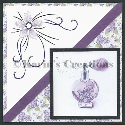 Motif de broderie KC - Éclat floral