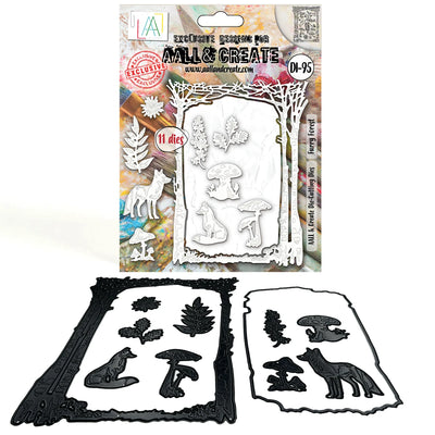 AALL and Create - Die-Cutting Die Set - Furry Forest