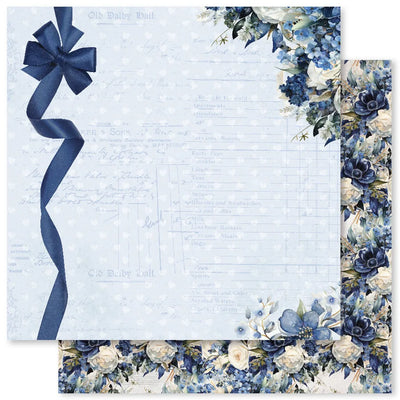 Fleurs de mariage 2.0 B Papier 12 x 12 (Paquet en vrac de 12) 34443