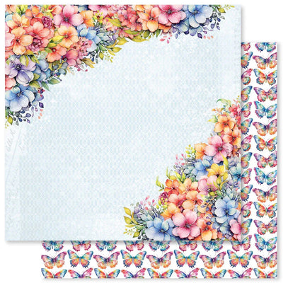 Arc-en-ciel Jardin E 12x12 Papier (Paquet en vrac de 12 pièces) 31497