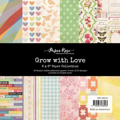 Collection de papier Grow with Love 6x6 33102