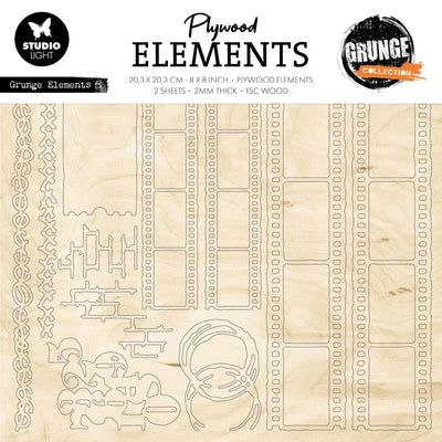 SL Plywood Elements Grunge Elements Grunge Collection 2 PC