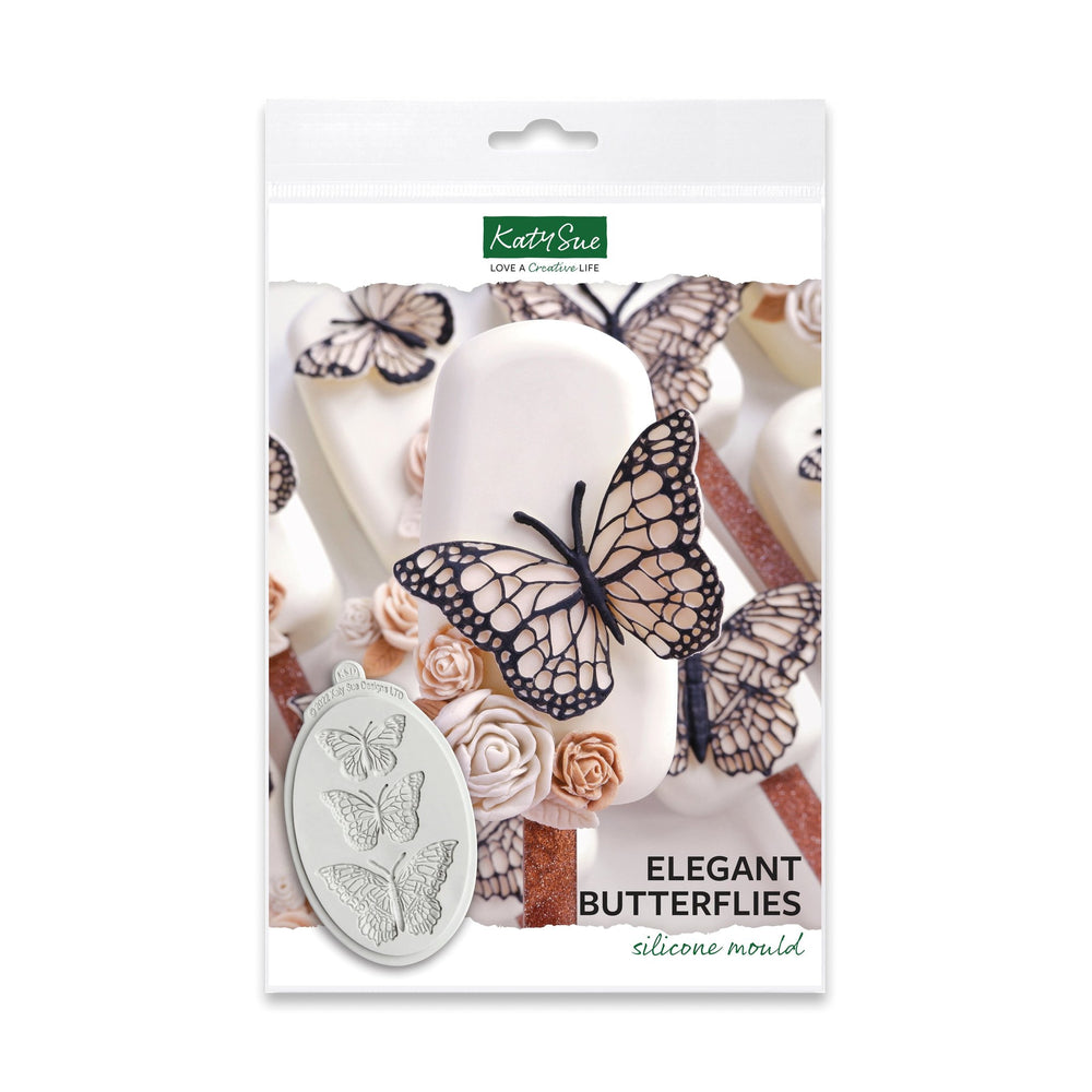 Elegant Butterflies Silicone Mould — Ecstasy Crafts