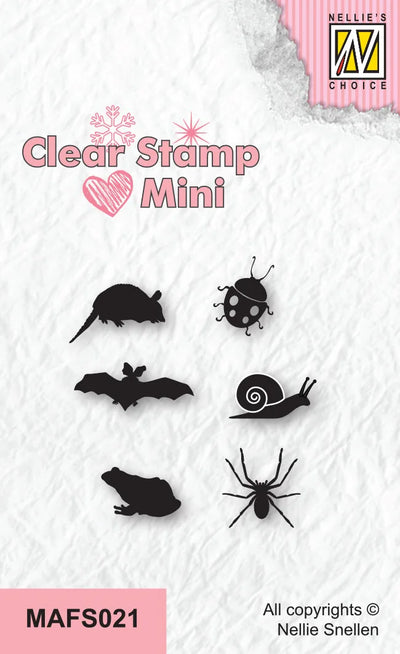 Nellie's Choice Tampon Transparent Mini - Critters-2