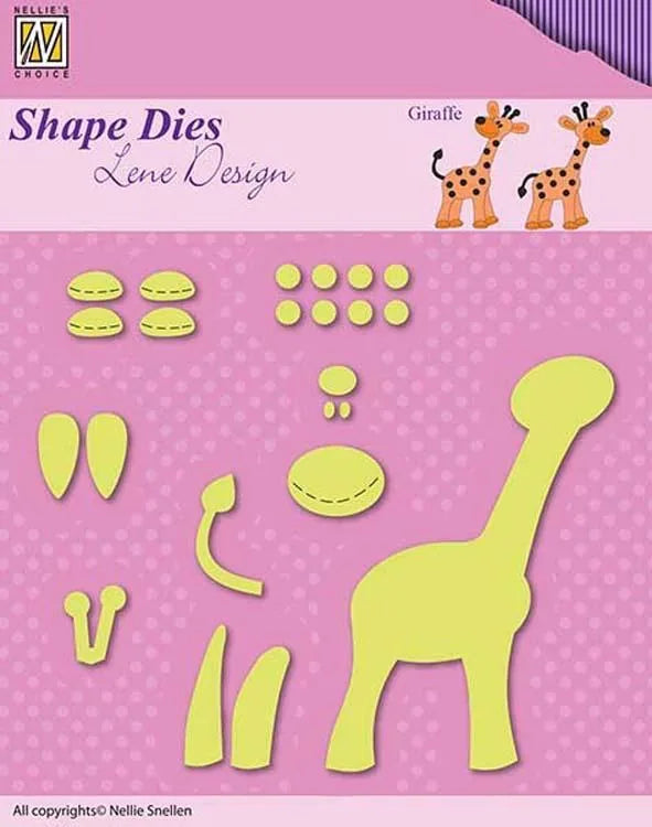 Nellie's Choice - Pochoir Découpe Girafe
