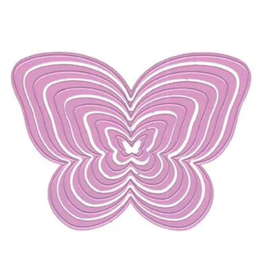 Emporte-pièce Découpe Multi-cadres - Papillon