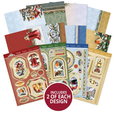 Collection de Sommets Luxe "Rouge-gorge d'hiver"