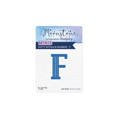 Moonstone Dies - Lettres et chiffres à pois - F