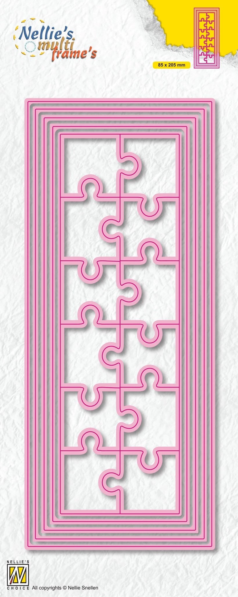 Nellie's Choice Slimline Dies Puzzle — Ecstasy Crafts