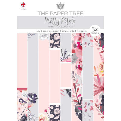 The Paper Tree Pretty Petals Collection de feuillets A4