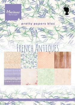 A5 Pretty Paper Bloc French Antiques