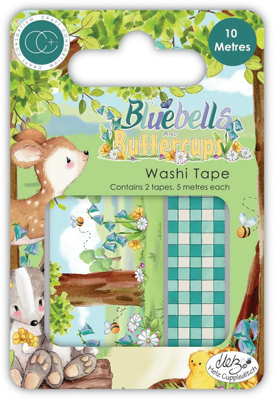 Bleuets et Boutons d'or - Ruban Washi