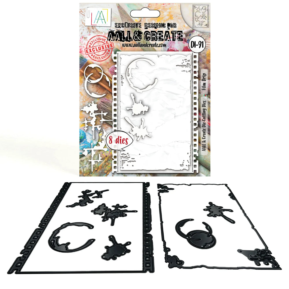 AALL and Create - Ensemble de matrices de découpe - Film Drip