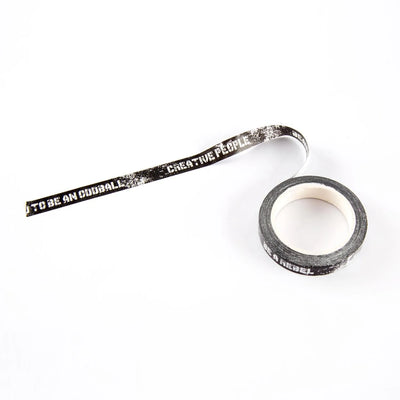 AALL and Create Ruban Washi n°33 - Sois Rebelle (Foncé)