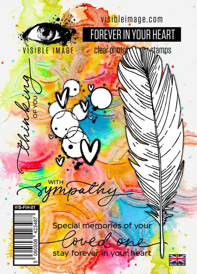 Visible Image Forever In Your Heart - Ensemble de tampons A6