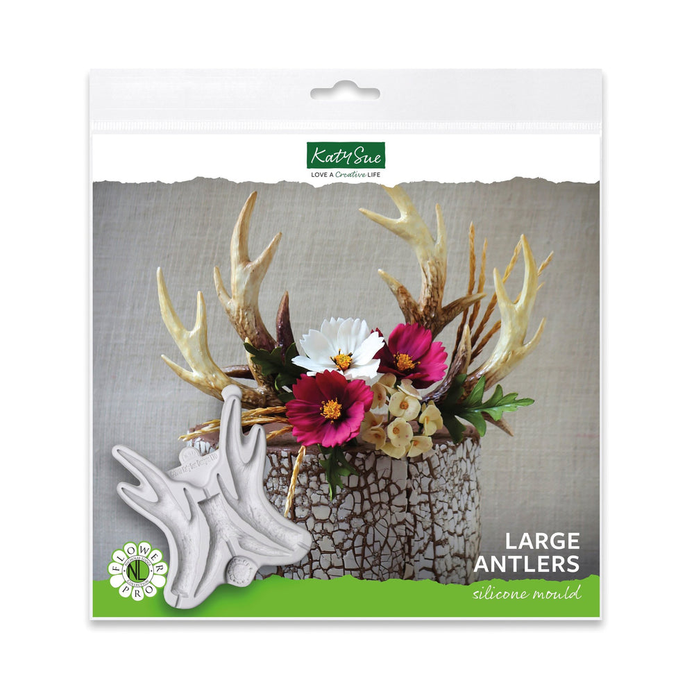 Flower Pro Large Antlers Silicone Mould — Ecstasy Crafts