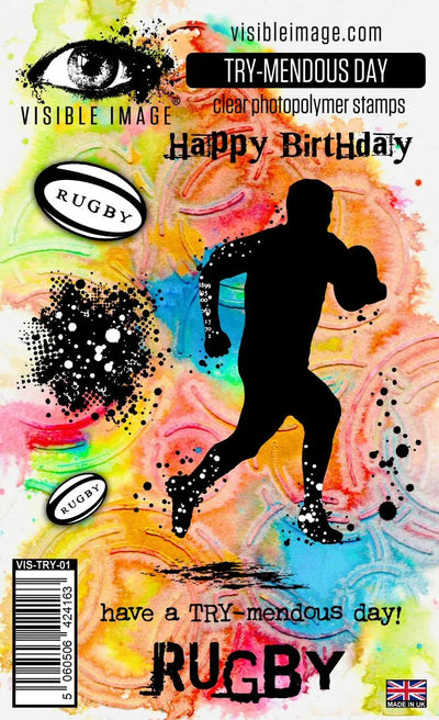 Visible Image Try-mendous Day - A6 Stamp Set