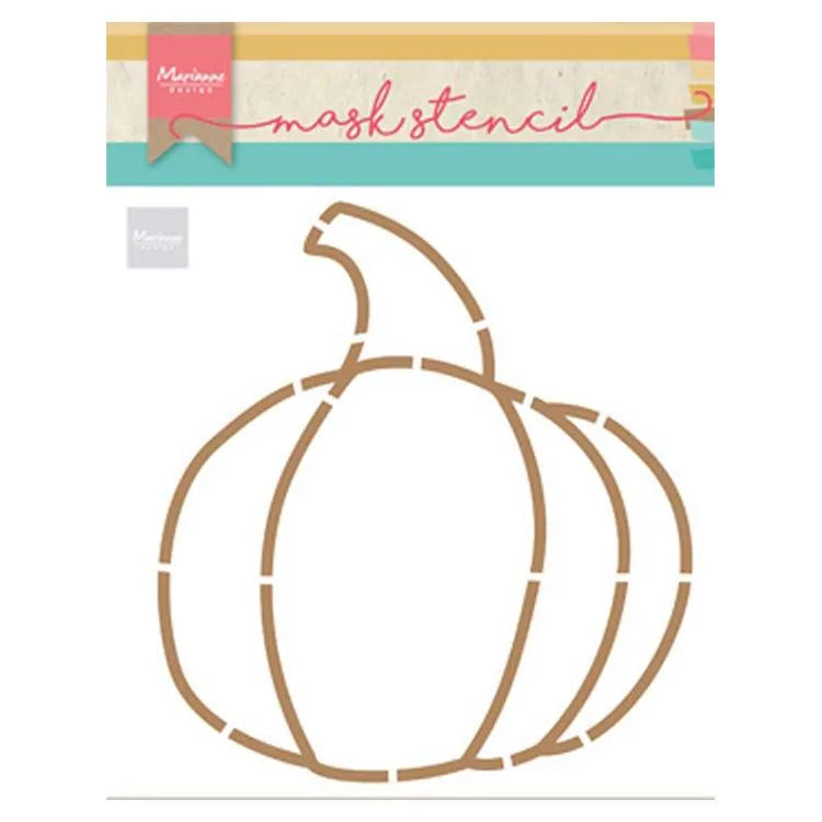 Pochoir Marianne Design: Citrouille par Marleen