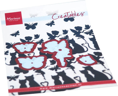 Découpe Marianne Design Creatables - Fée Silhouette et Papillons
