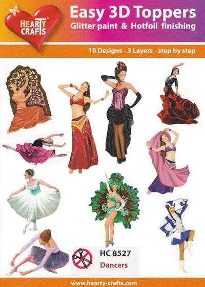 Easy 3-D - Danseuses (10 motifs différents)