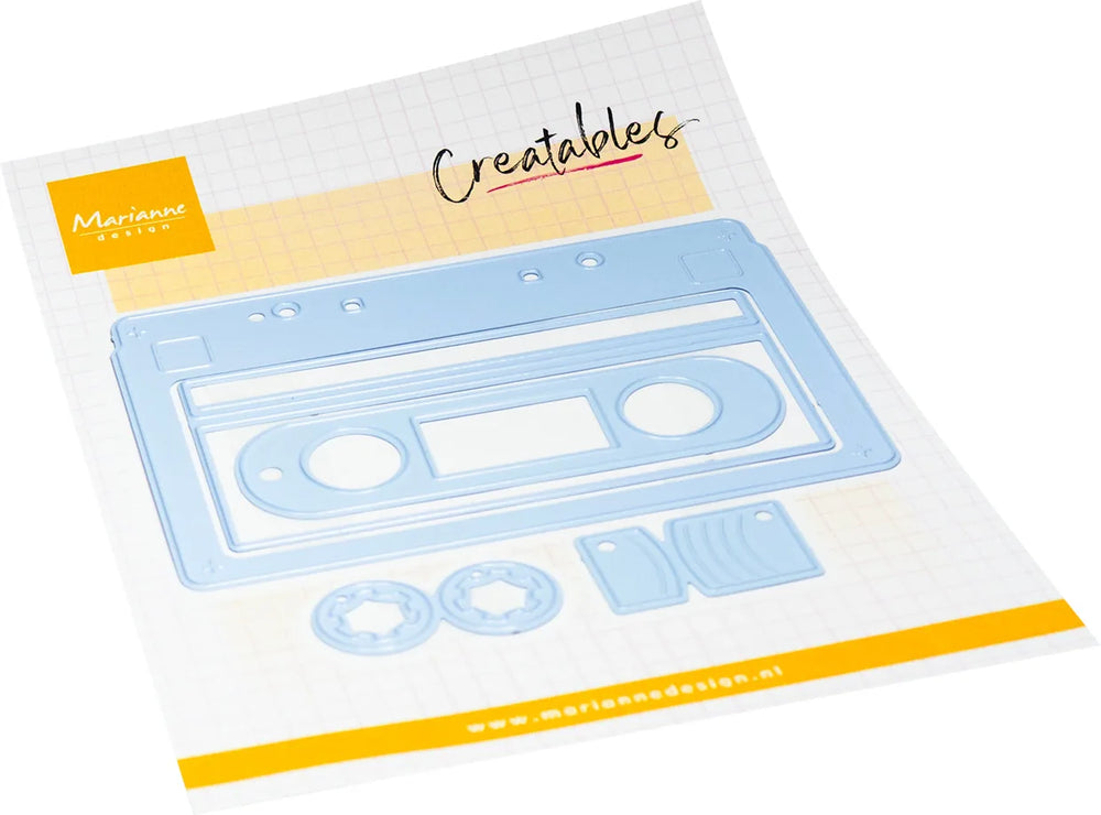 Matrice de découpe Marianne Design Creatables - Cassette audio