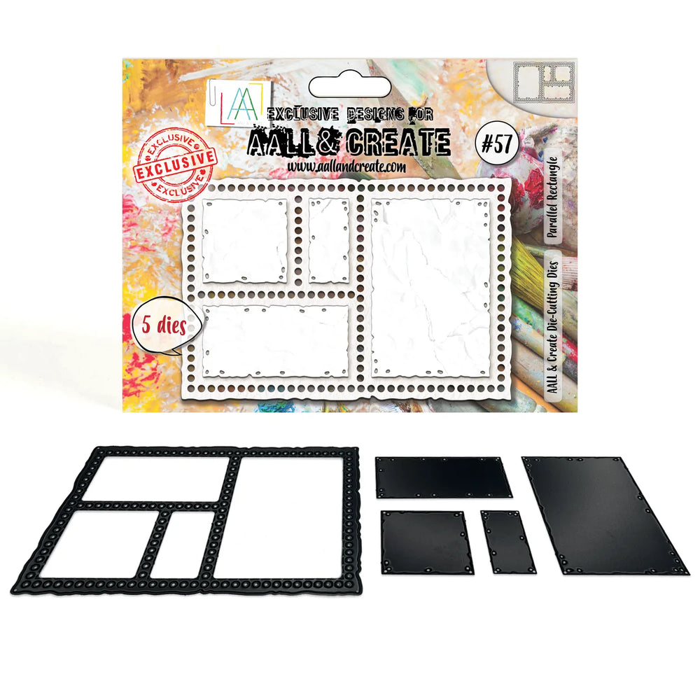 AALL and Create - Die-Cutting Die Set - Parallel Rectangle