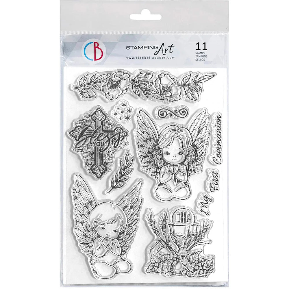 Clear Stamp Set 6x8" Holy Day