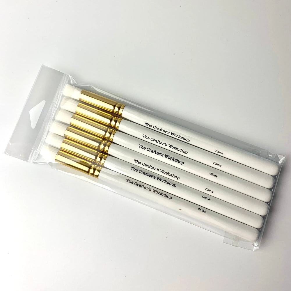 The Crafters Workshop (TCW) Medium Blending Brushes set of 6