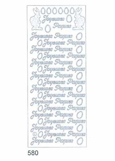 Deco Stickers - Joyeuses Paques with Bunnies