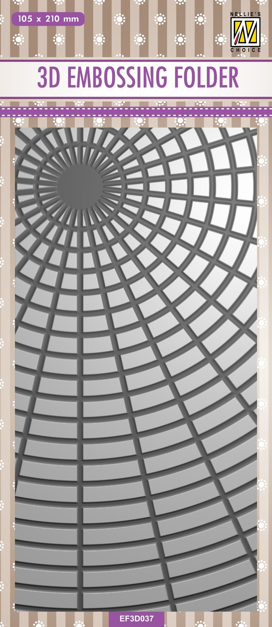 Nellie's Choice 3D Embossing Folder Slimline Size - Sunshine — Ecstasy Crafts