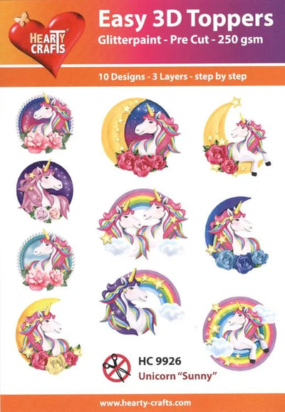 Easy 3D - Licorne "Sunny"