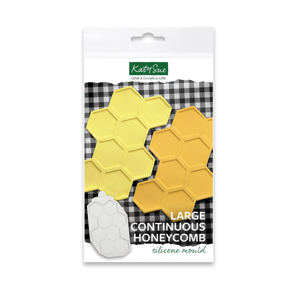 Large Continuous Honeycomb Silicone Mould — Ecstasy Crafts